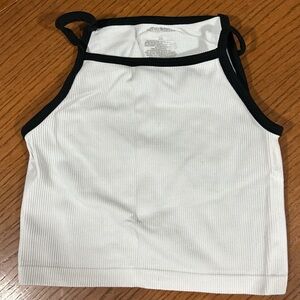 Wild Fable White and Black Camisole